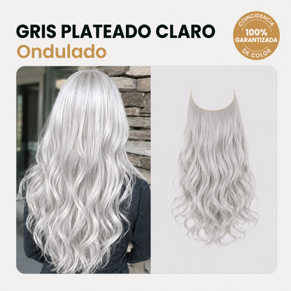 EXTENSIONES DE CABELLO MAYSON SEMI NATURAL | 1 EXTENSIÓN ONDULADA + 1 EXTENSIÓN LISA DE REGALO