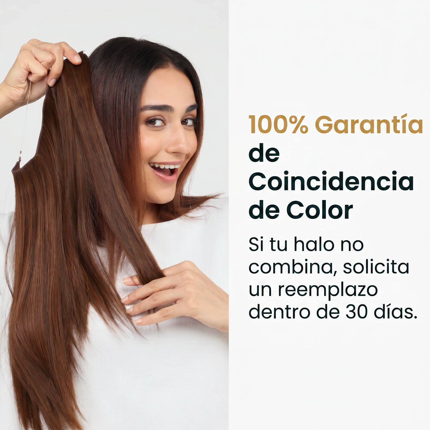 EXTENSIONES DE CABELLO MAYSON SEMI NATURAL | 1 EXTENSIÓN ONDULADA + 1 EXTENSIÓN LISA DE REGALO